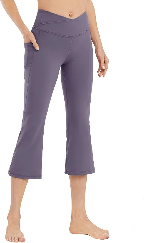 Purple Grey - Cross Waist