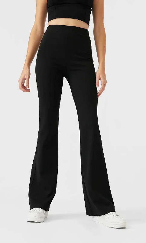 FashionSierra - Women's Stretchy Flare Pants