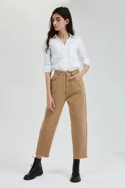 FashionSierra - Women's Stylish Solid Casual Pants