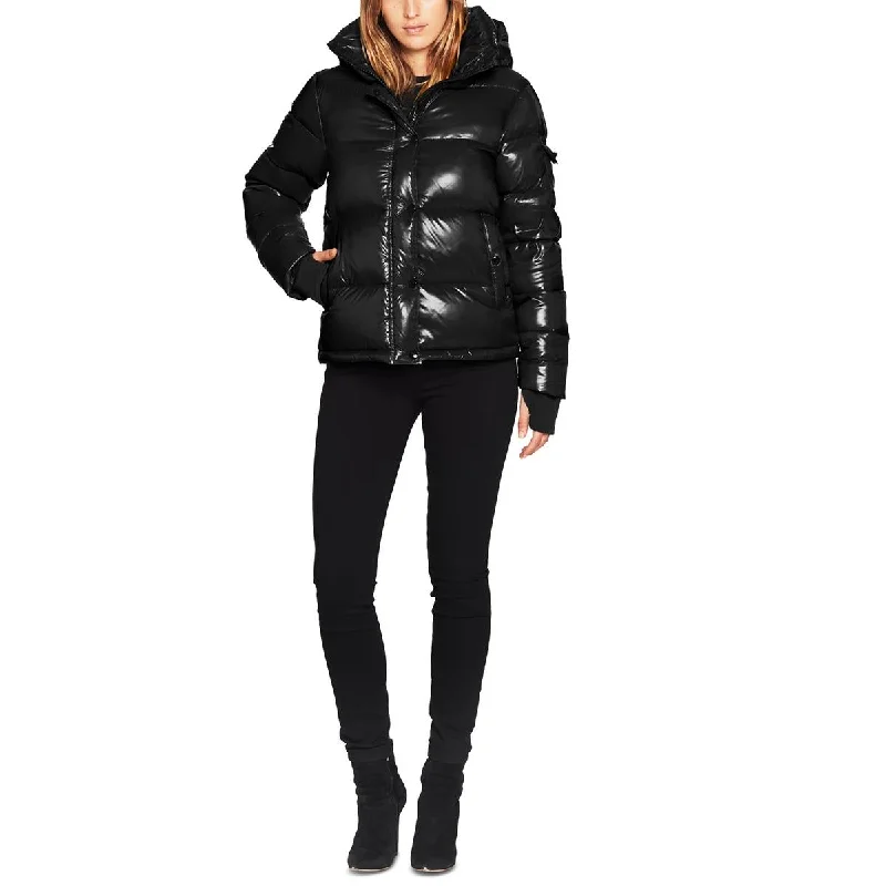 S13/NYC Womens Ella Solid Down Puffer Jacket