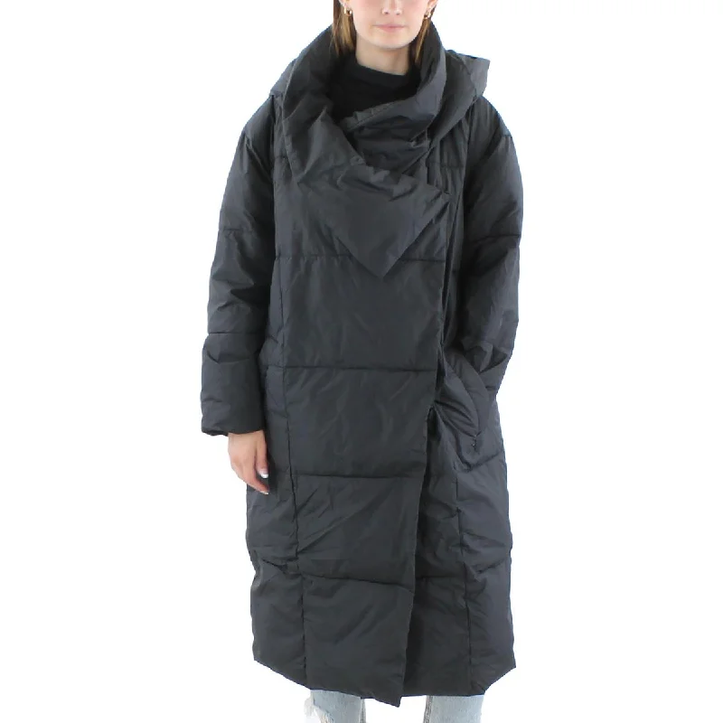 Ugg Womens Long Hooded Puffer Jacket