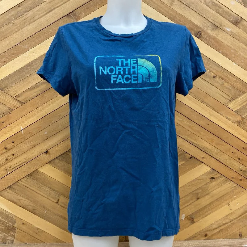 The North Face - Women's Logo T-Shirt - MSRP$40: Teal-women-LG