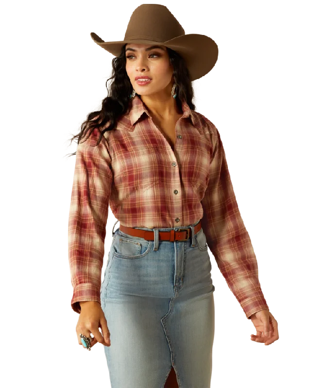 REAL Billie Jean Shirt - Nora Plaid