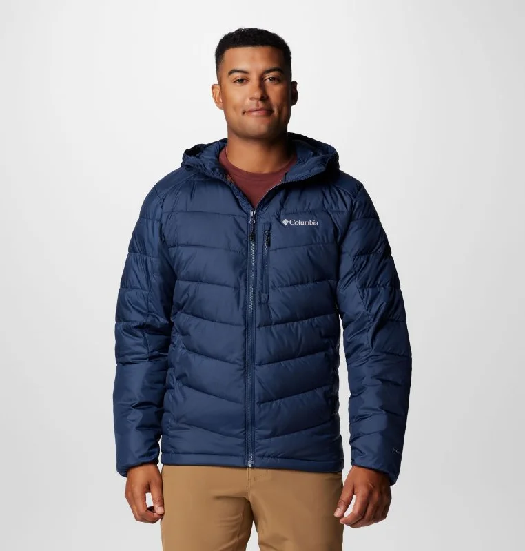 Men's Labyrinth Loop II Hooded Jacket - Collegiate Navy