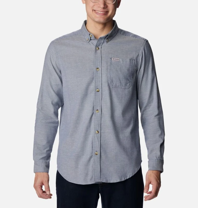 Men's Rapid Rivers II Long-Sleeve Shirt - Dark Mountain Oxford