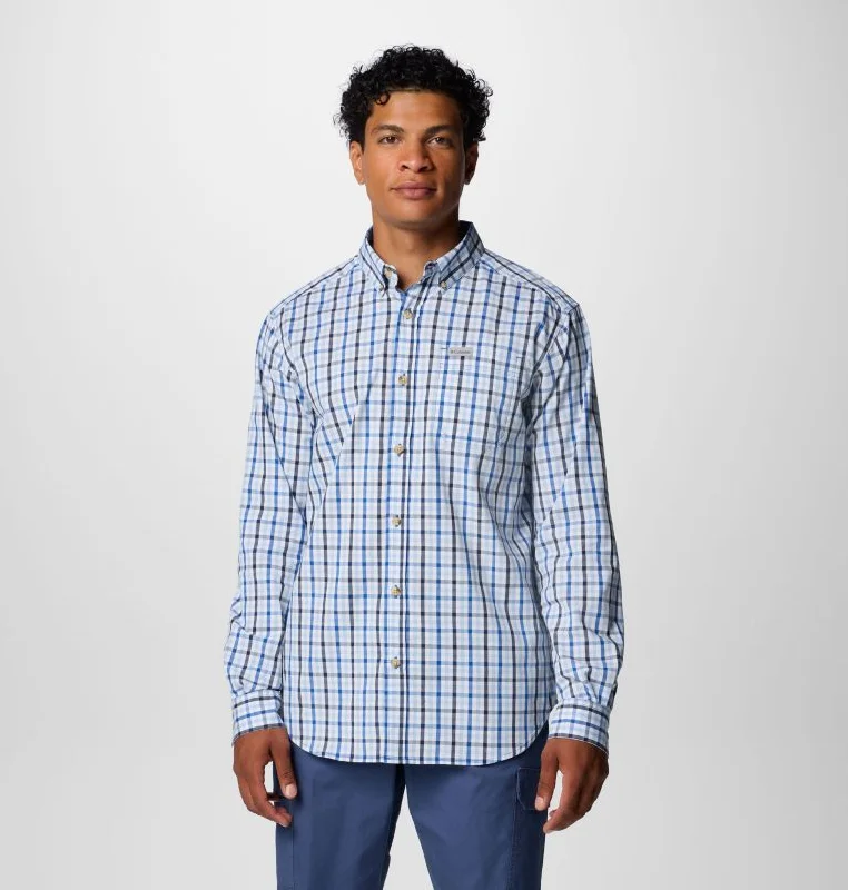 Men's Rapid Rivers II Long-Sleeve Shirt - Mtn Blue Everyday Gingham