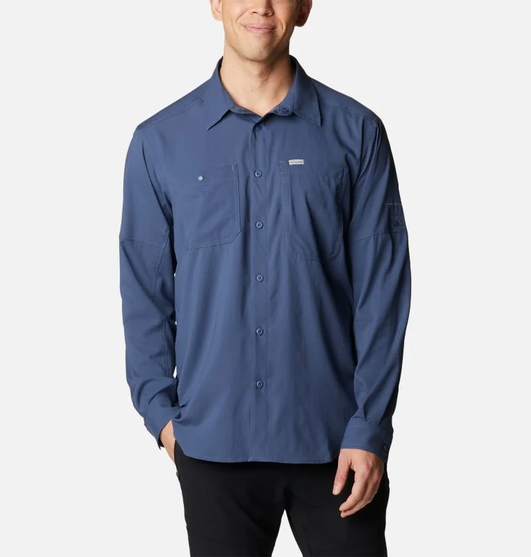 Men's Silver Ridge Utility Lite Long-Sleeve Shirt - Dark Mountain