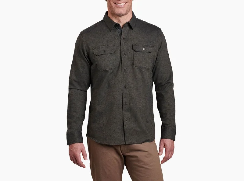 Men's Descendr Flannel Long-Sleeve Shirt - Serpentine