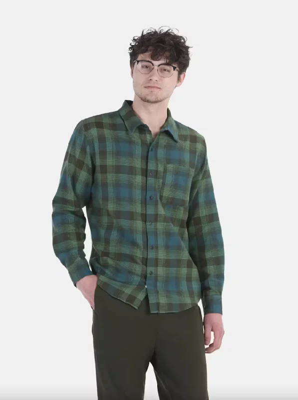 Men's Fairfax Novelty Lightweight Flannel Shirt - Clover