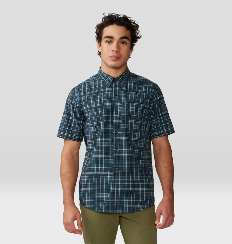 Men's Big Cottonwood Short Sleeve Shirt - Dark Storm