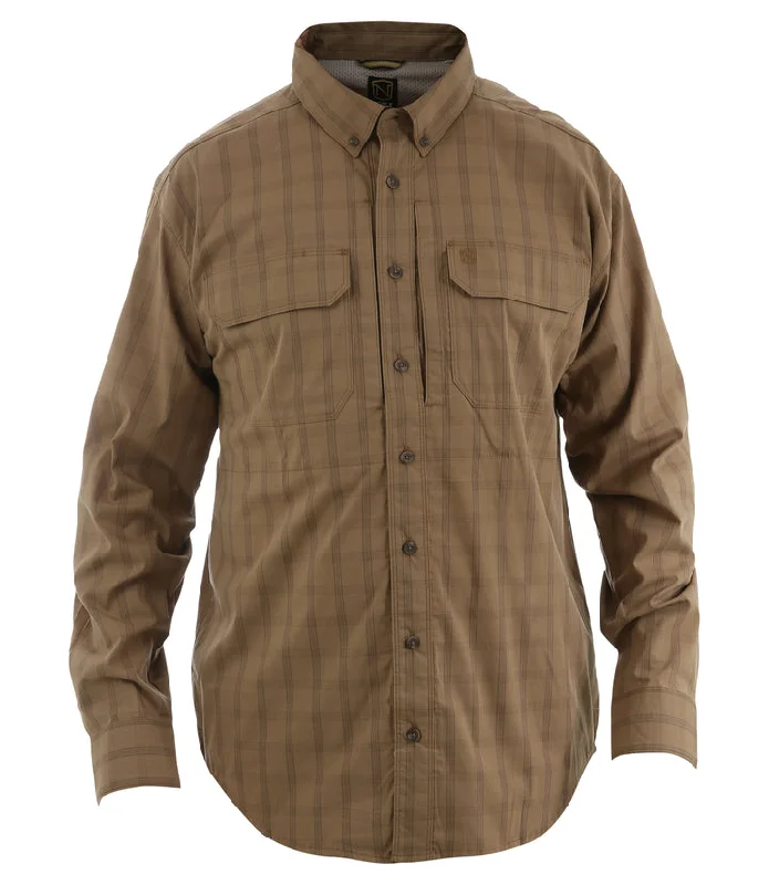 Men's FullFlexx Ultramax Long Sleeve Work Shirt - Coyote