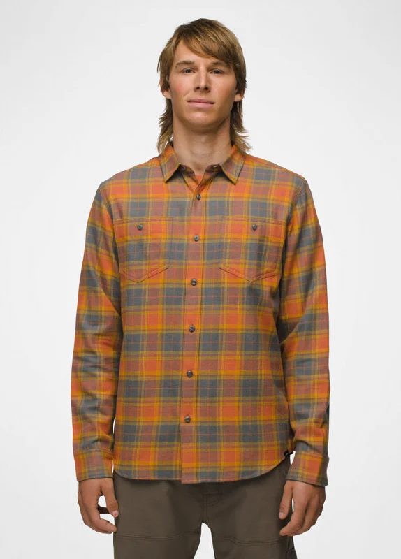 Men's Dolberg Flannel Shirt - Terrracotta