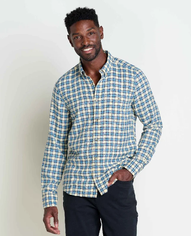 Men's Airsmyth Long-Sleeve Shirt - Glacier Small Scale Plaid