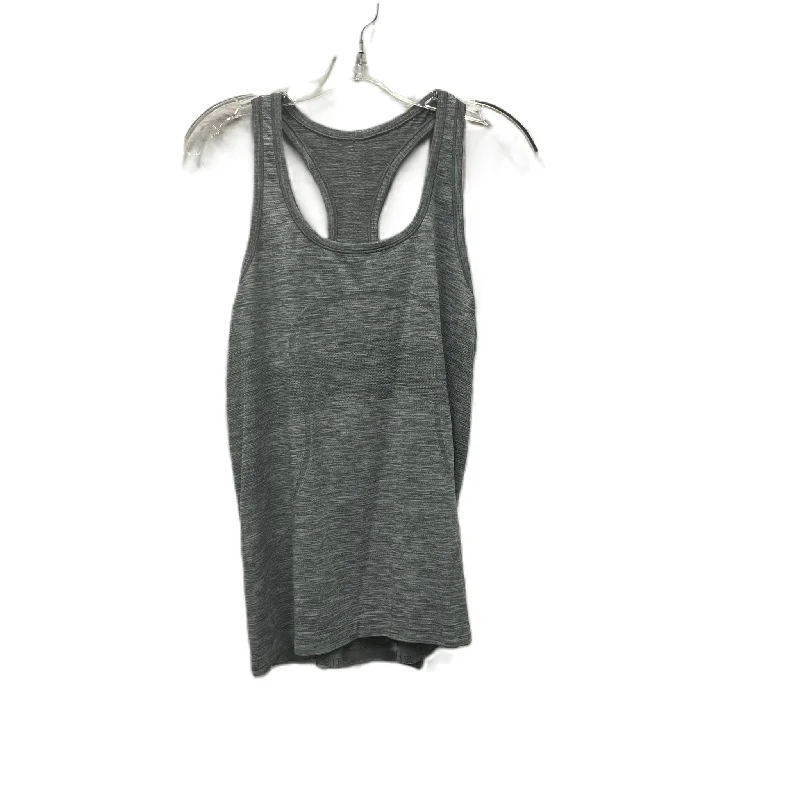 Athletic Tank Top By Lululemon In Grey, Size: L