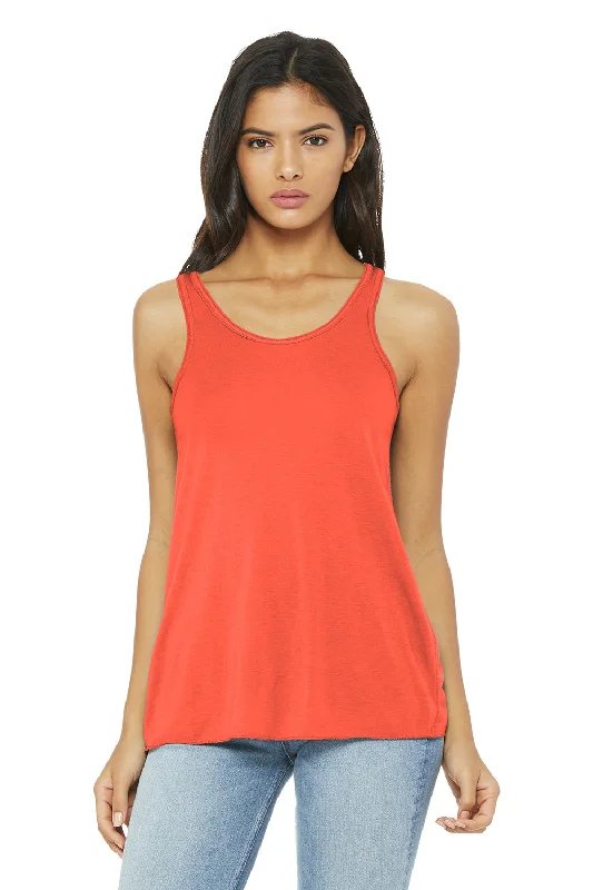 Bella + Canvas Womens Flowy Tank Top - Coral