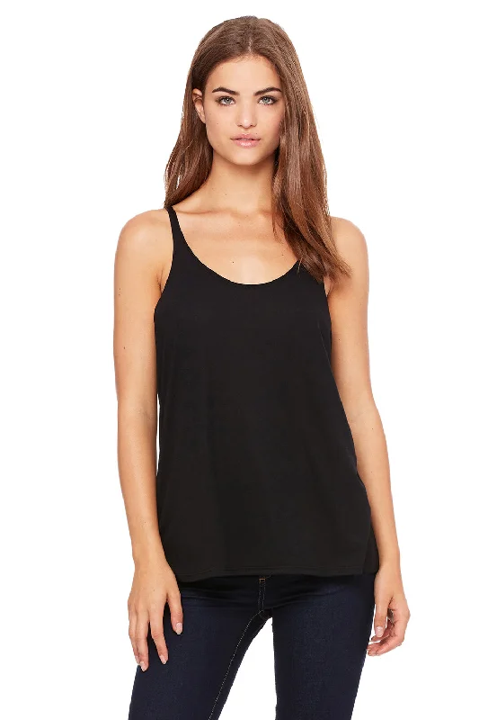 Bella + Canvas Womens Slouchy Tank Top - Black