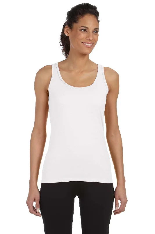 Gildan Womens Softstyle Tank Top - White