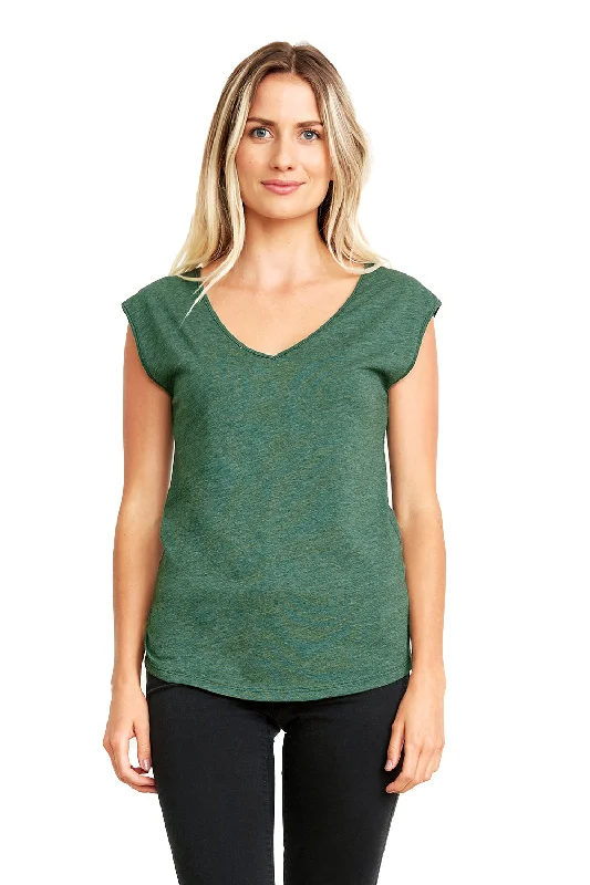 Next Level Womens Festival Tank Top - Royal Pine Green - Closeout