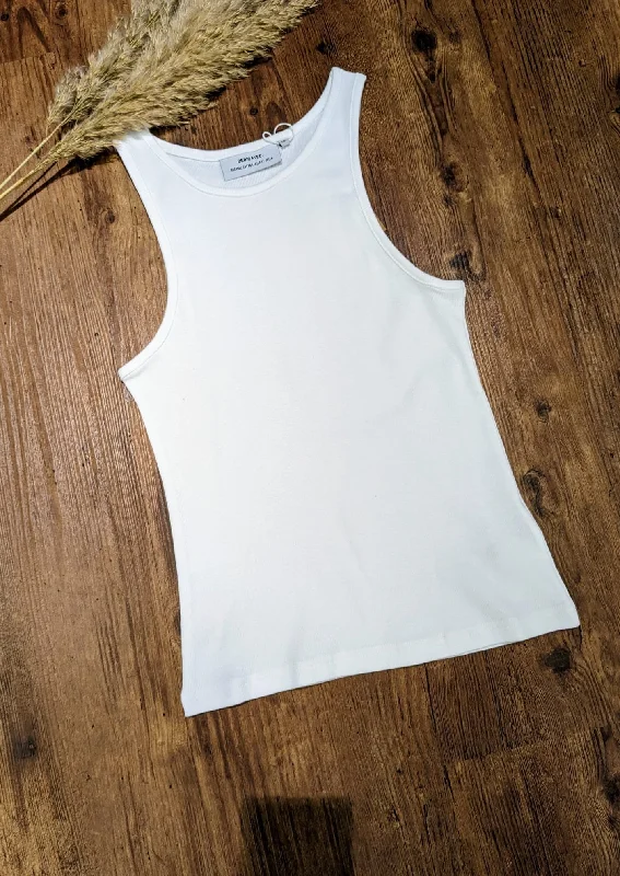 Rib Top Valdermarsvik white | DEDICATED