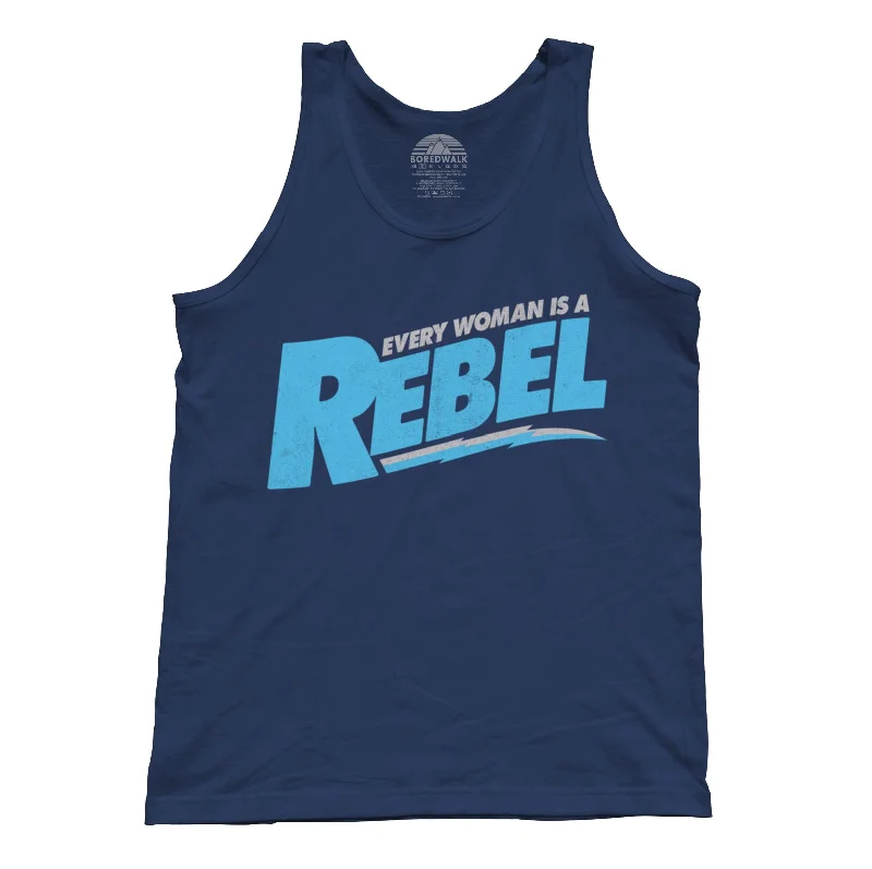 Unisex Every Woman is a Rebel Tank Top