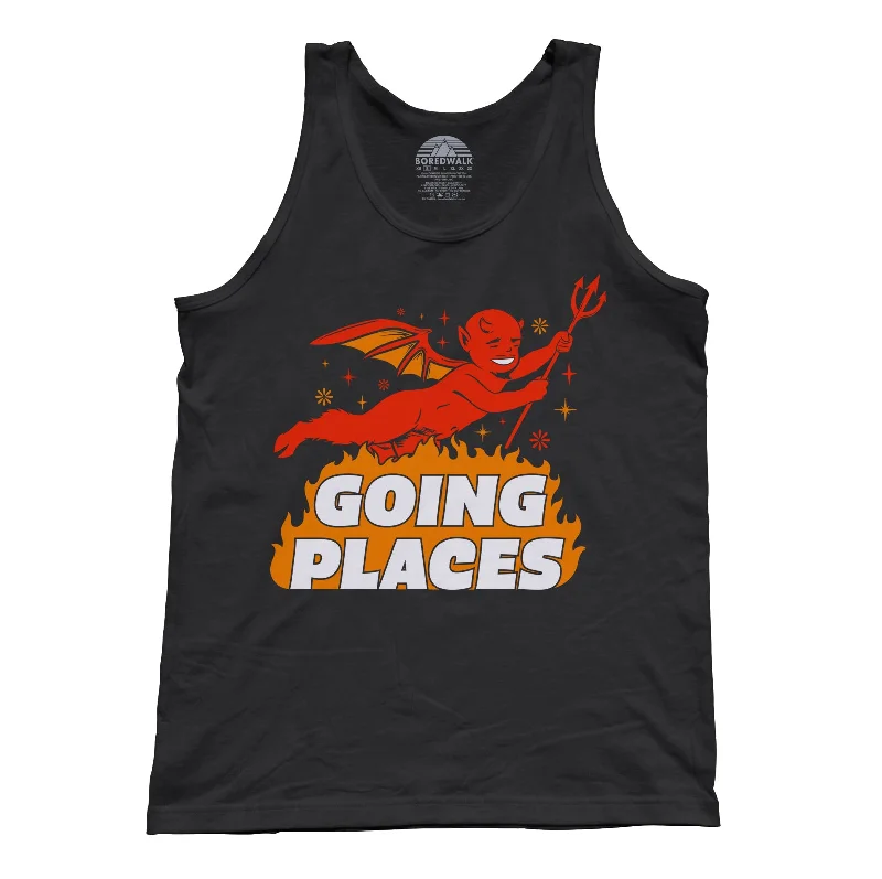 Unisex Going Places Devil Tank Top