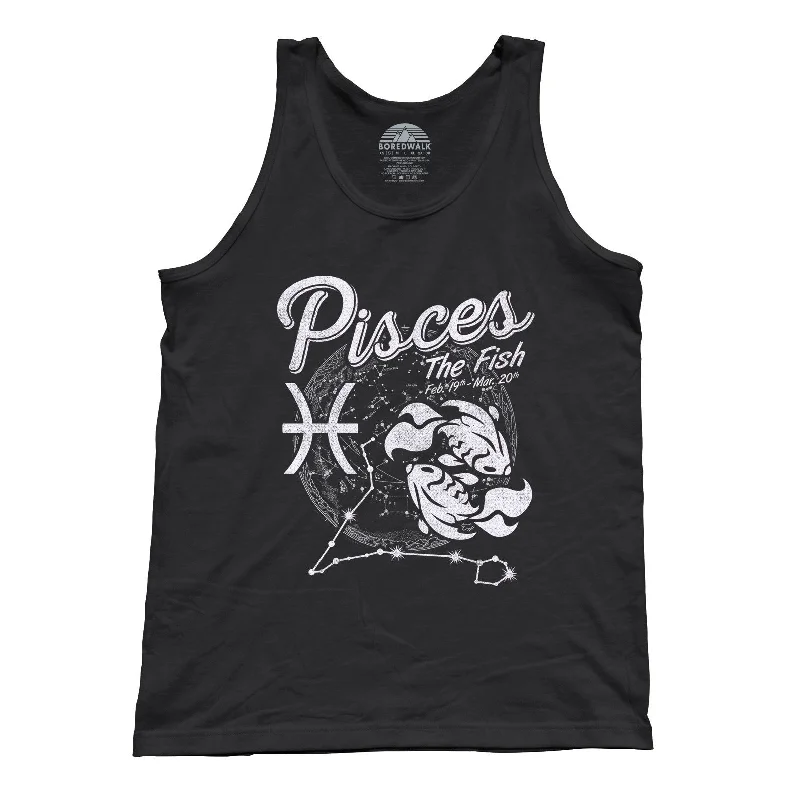 Unisex Vintage Pisces Tank Top