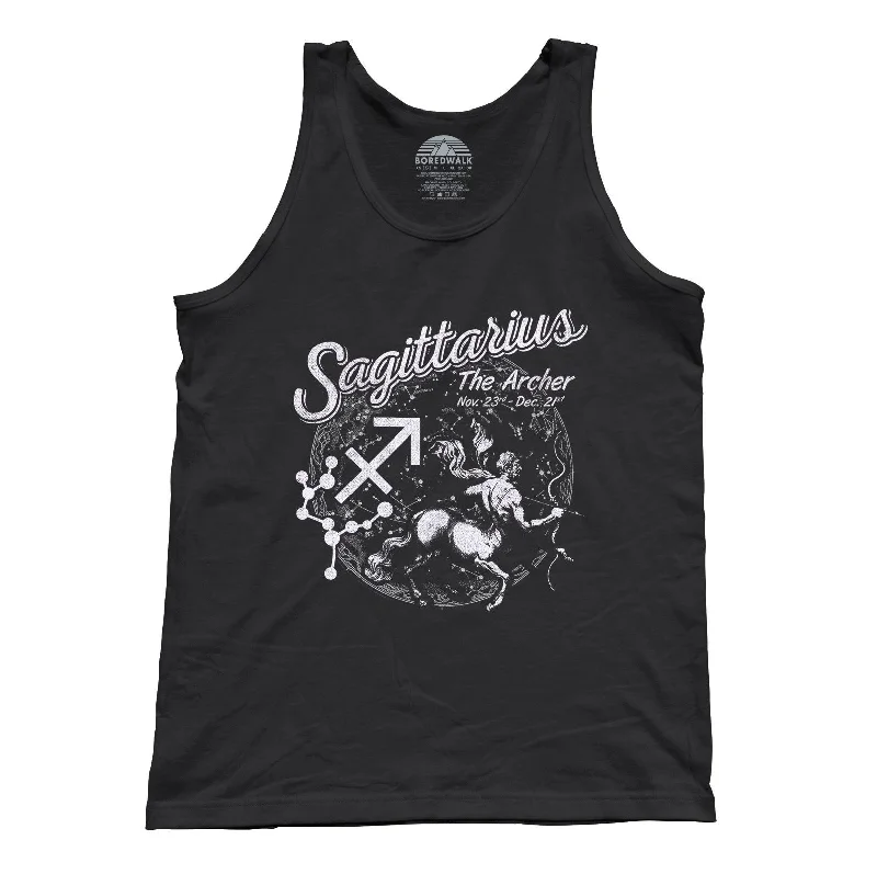 Unisex Vintage Sagittarius Tank Top