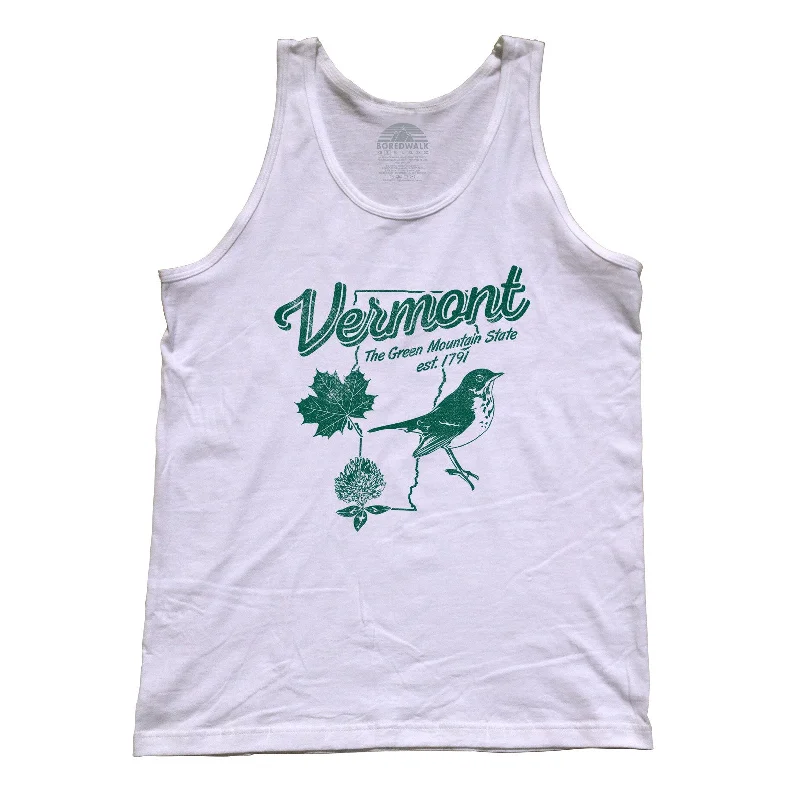 Unisex Vintage Vermont Tank Top