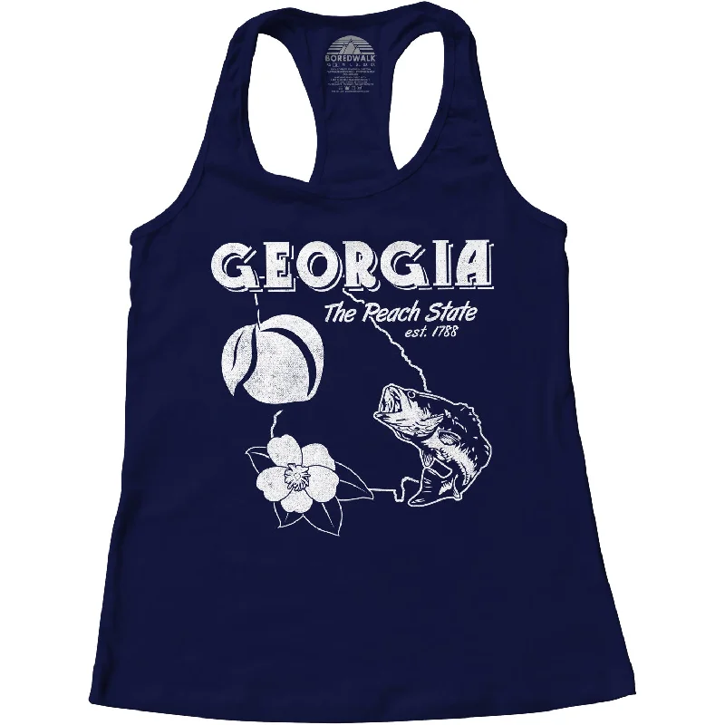 Women's Georgia Racerback Tank Top