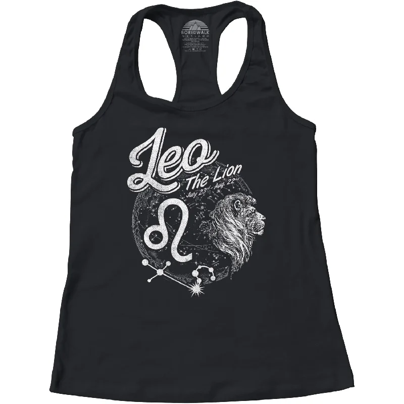 Women's Vintage Leo Racerback Tank Top