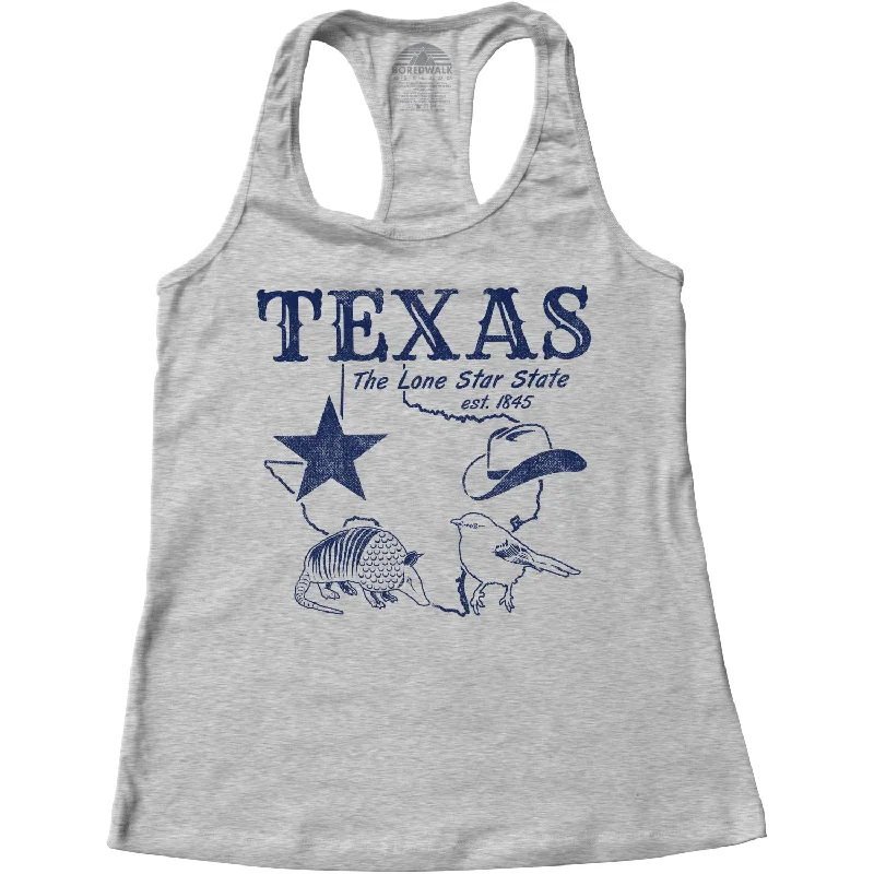 Women's Vintage Texas Racerback Tank Top