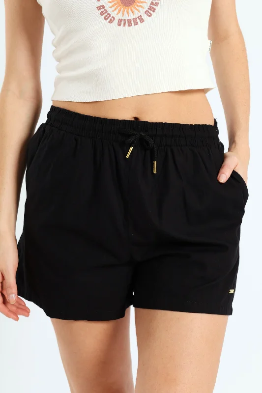 Summer Time Shorts - Black