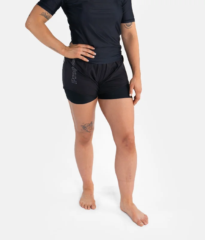 Women's Flex Hybrid Shorts - Black