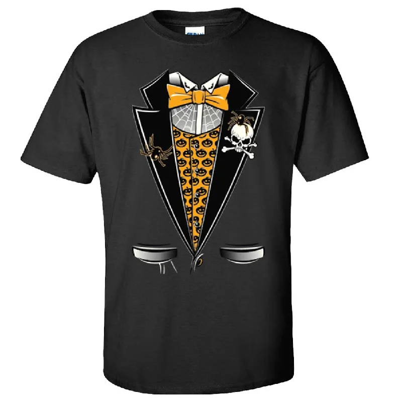 Scary Halloween Tuxedo Asst Colors T-shirt/tee