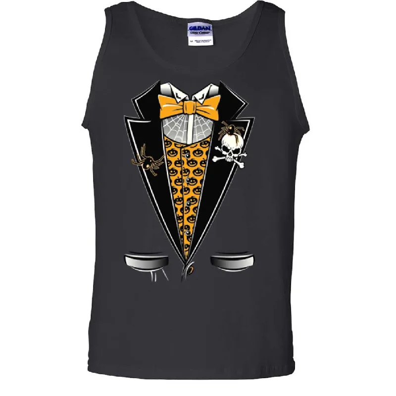 Scary Halloween Tuxedo Asst Colors Tank Top