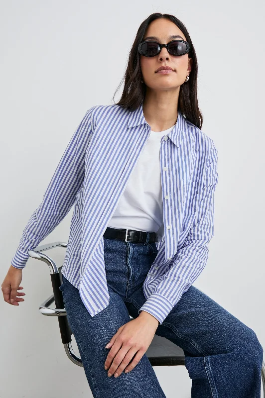 STINA SHIRT - MARINER WHITE STRIPE