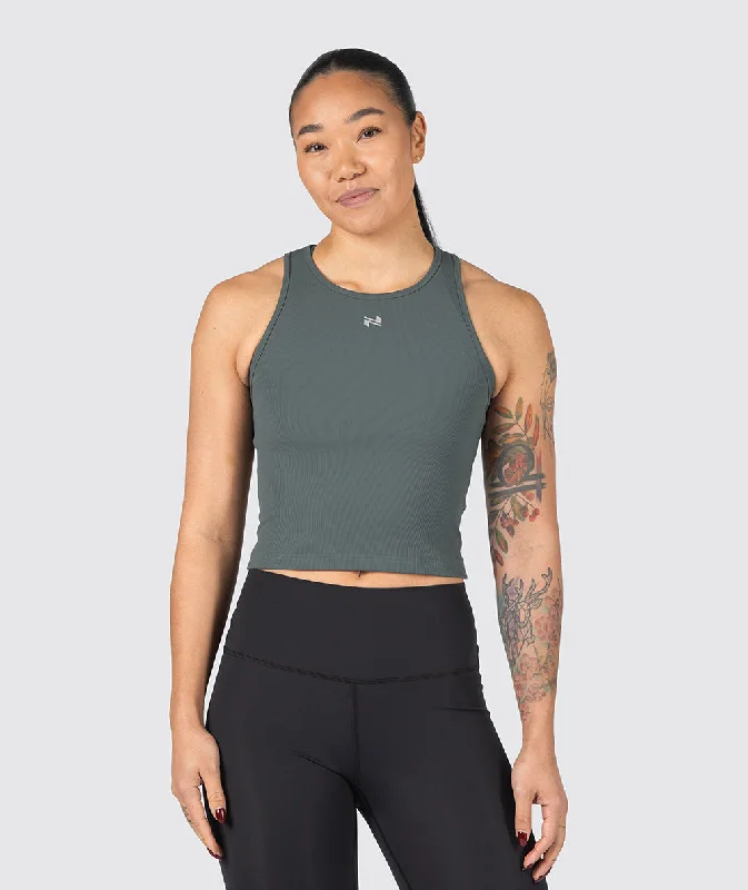 Women's Ribbed Crop Top